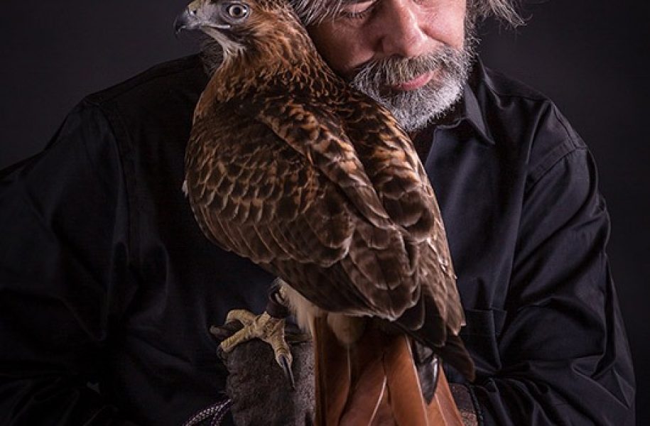 Falconer-redtailed-hawk